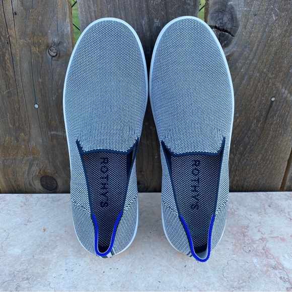 Rothy’s The Original Sneaker Grey Slip Ons - Picture 5 of 8